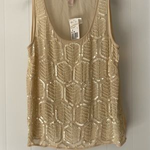 NWT Forever 21 Beaded Tank Top Medium